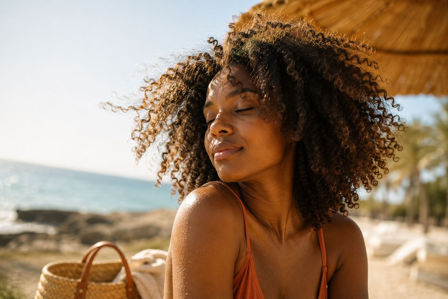 Pourquoi les cheveux bouclés, frisés et crépus deviennent-ils plus secs en été ?