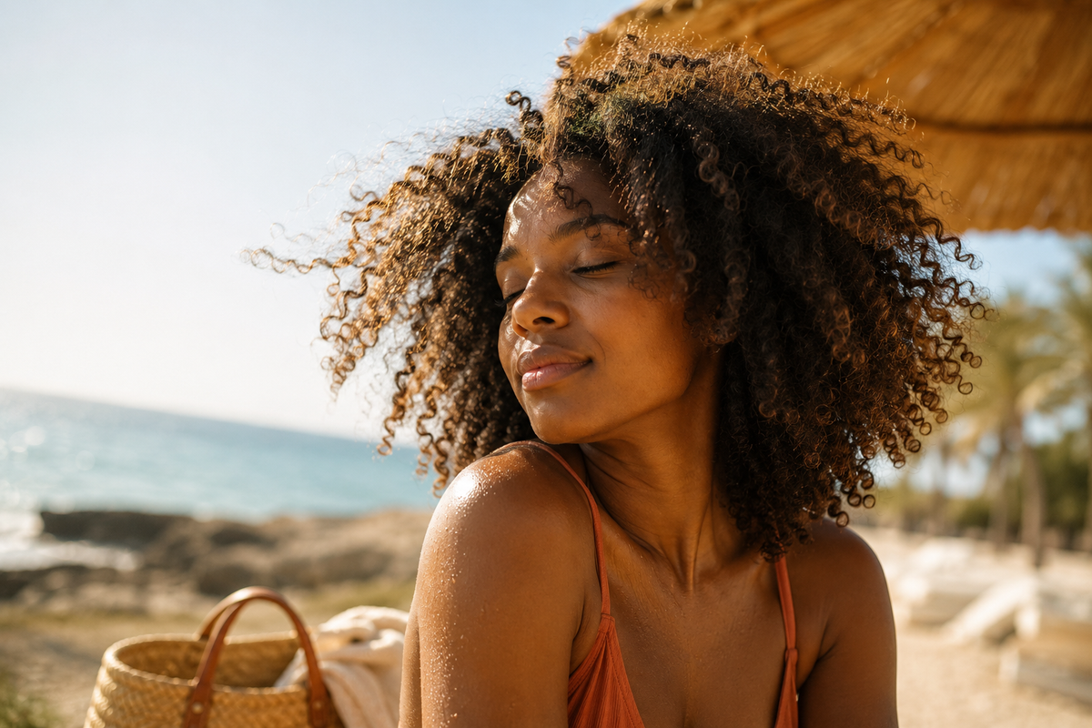 Pourquoi les cheveux bouclés, frisés et crépus deviennent-ils plus secs en été ?