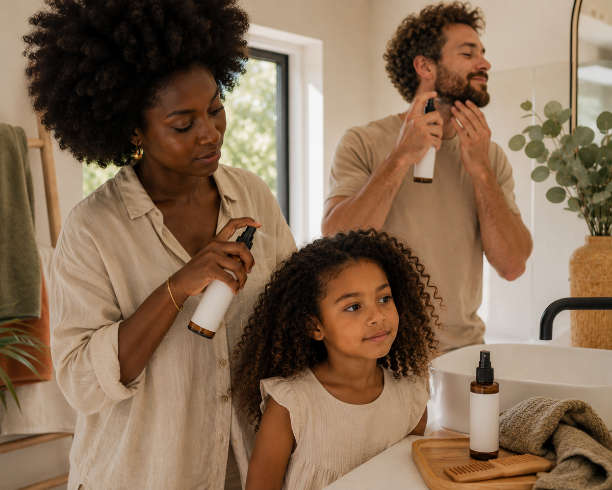 Peut-on utiliser le même produit pour toute la famille quand on a les cheveux bouclés, frisés ou crépus ?