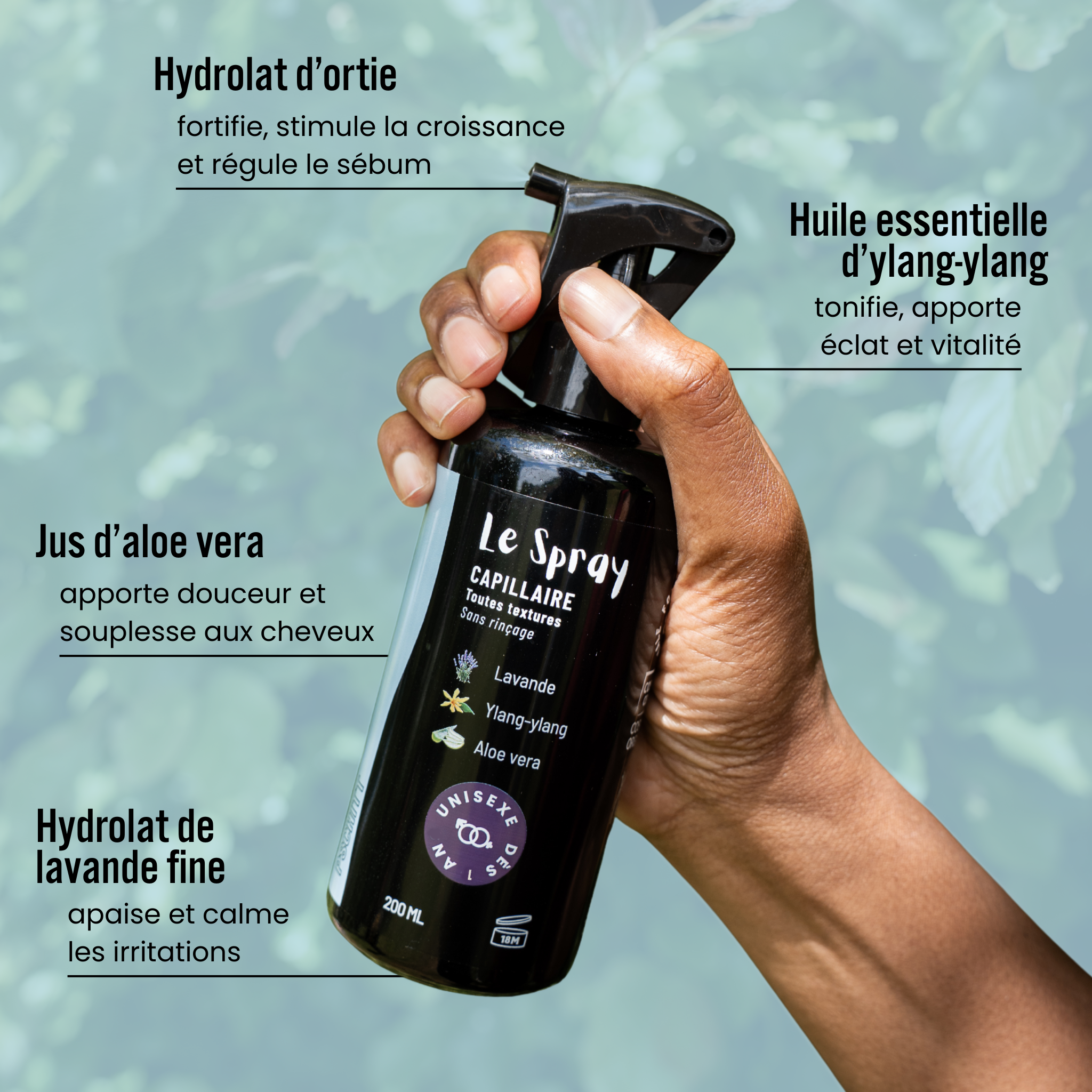 Le pack éco Spray Capillaire bio