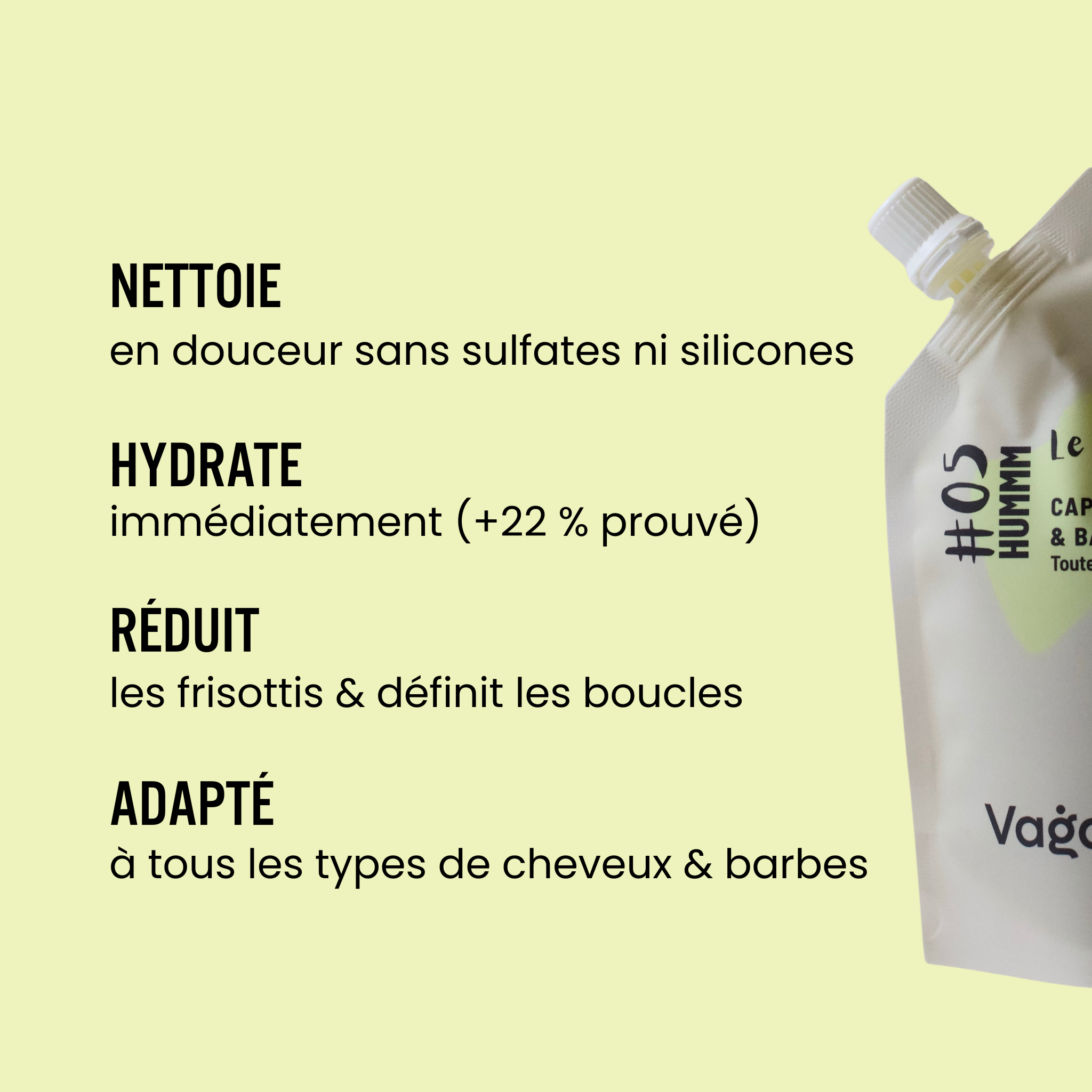 La Recharge Shampoing capillaire et barbe bio