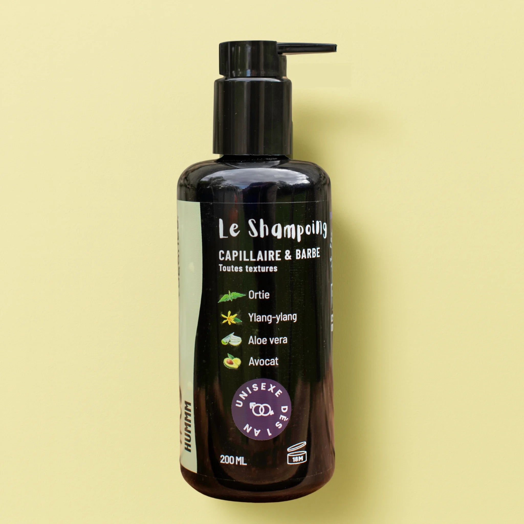 Shampoing bio familial sans sulfates Cheveux texturés - ondulés bouclés frisés crépus | Soin barbe doux Hydratation prouvée